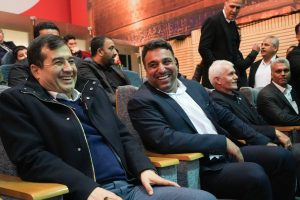 در حاشیه برگزاری مسابقات دو ومیدانی داخل سالن قهرمانی کشور / حضور وزیر ورزش و جوانان در کمپ تیم‌های ملی