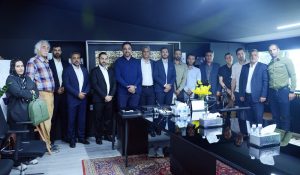 دیدار مسئولین و مربیان دو و میدانی پایتخت با احسان حدادی
